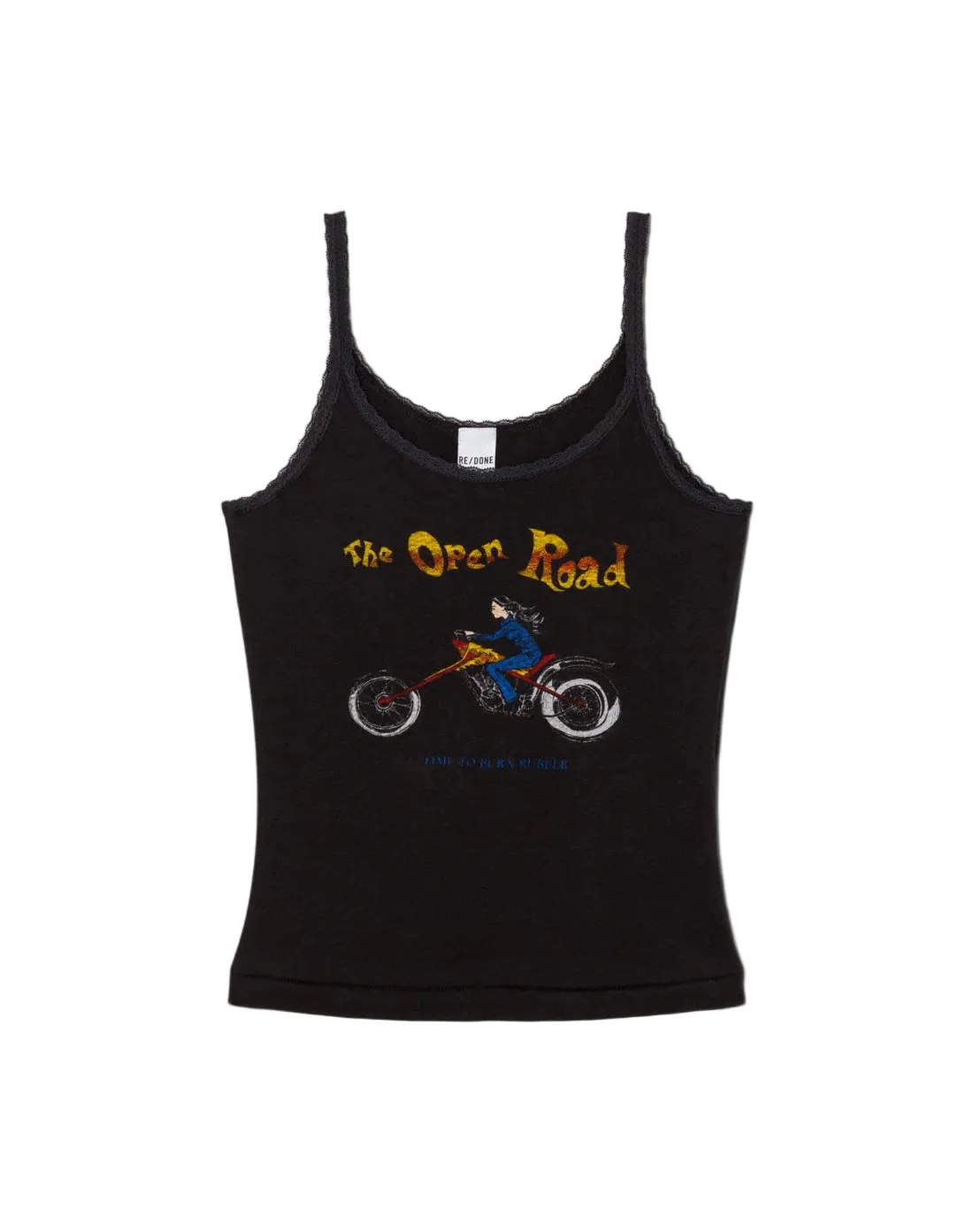Lace Strap Tank Open Road - 1