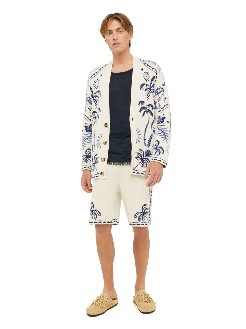 Alanui Lush Nature Foulard Cardigan outlook