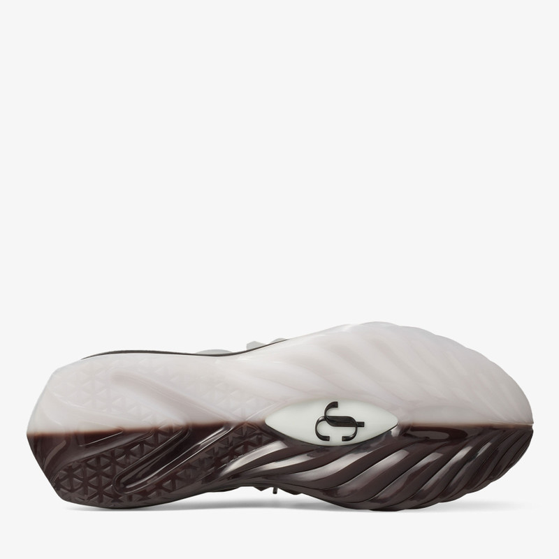 Cosmos/M Black and White Neoprene Low-Top Trainers 5