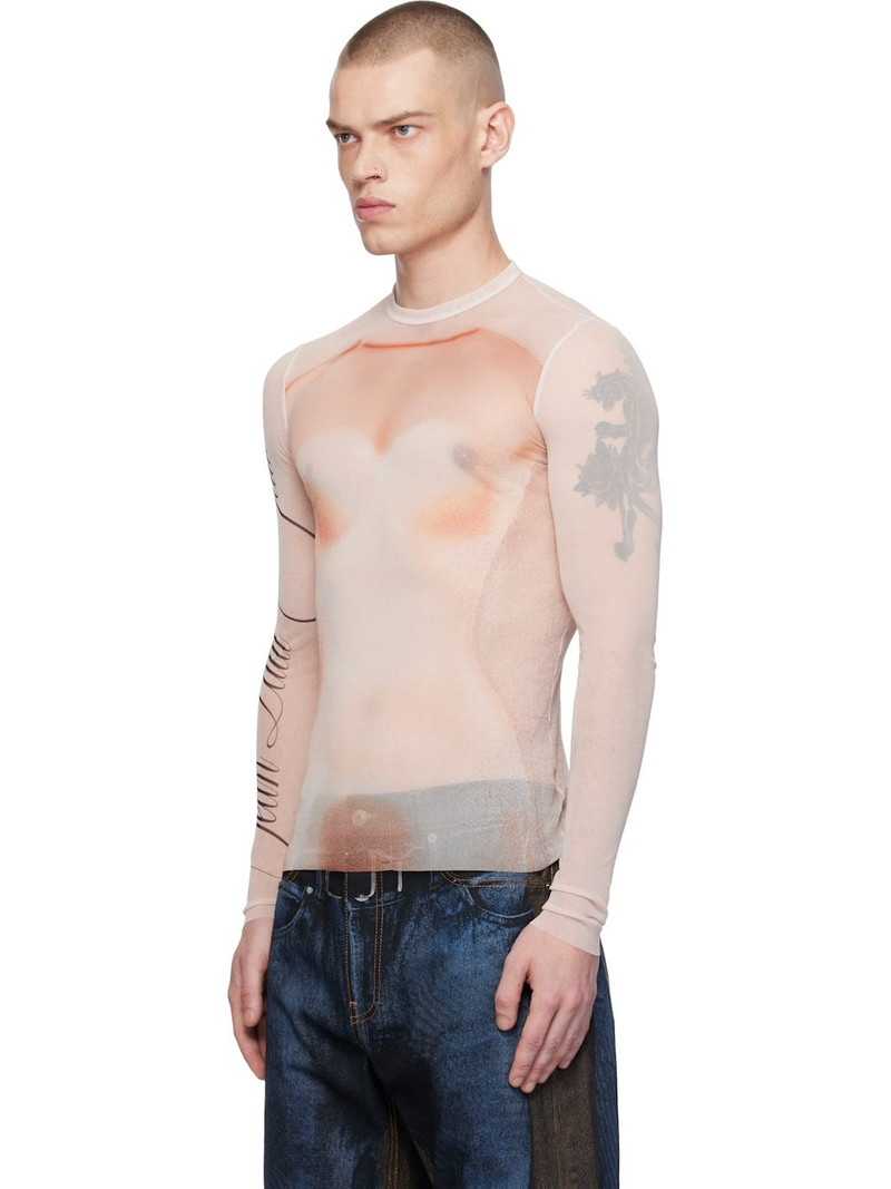 Jean Paul Gaultier Pink 'Le Classique' Long Sleeve Top outlook