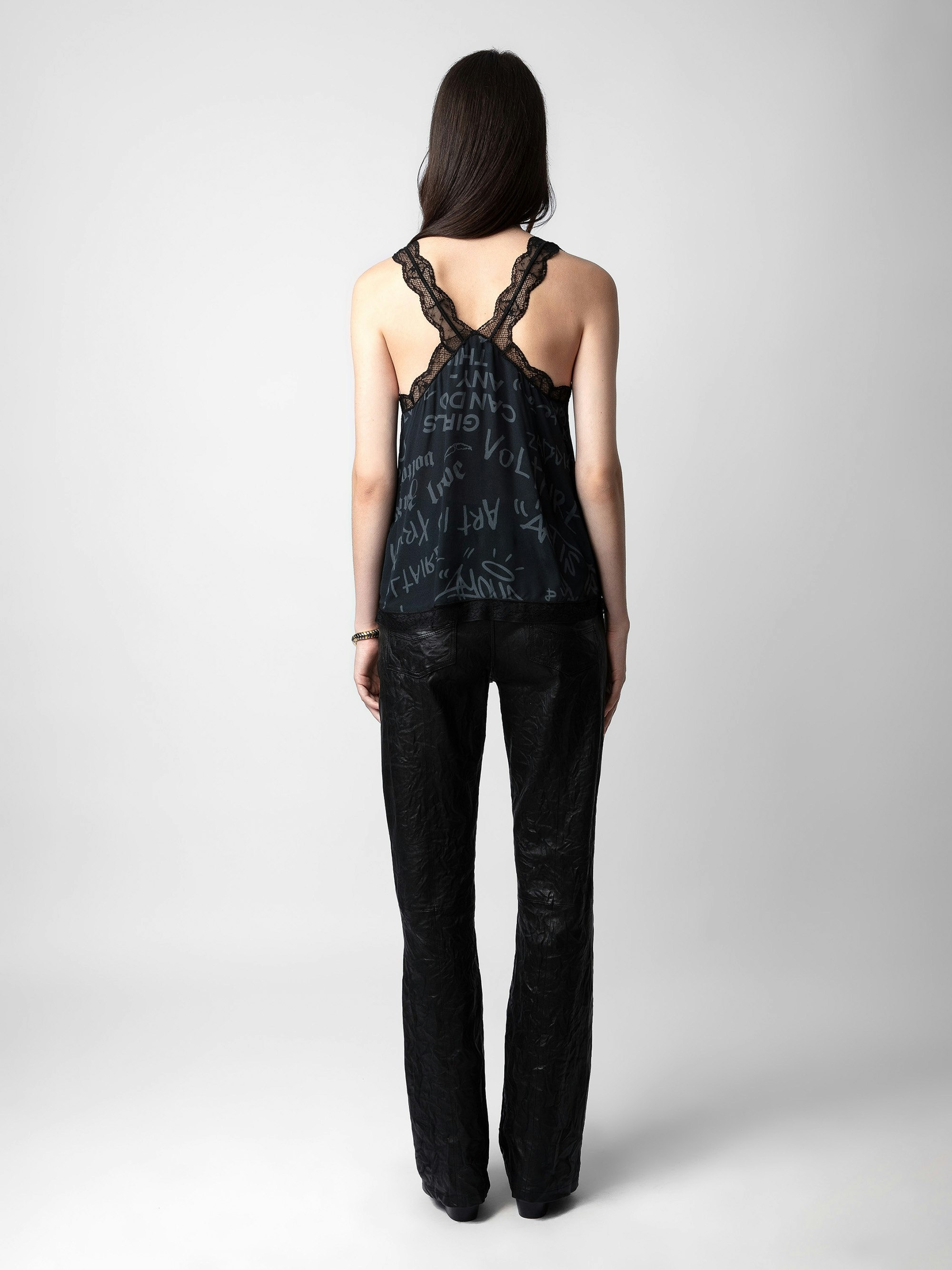 Chou Crepe Camisole - 3