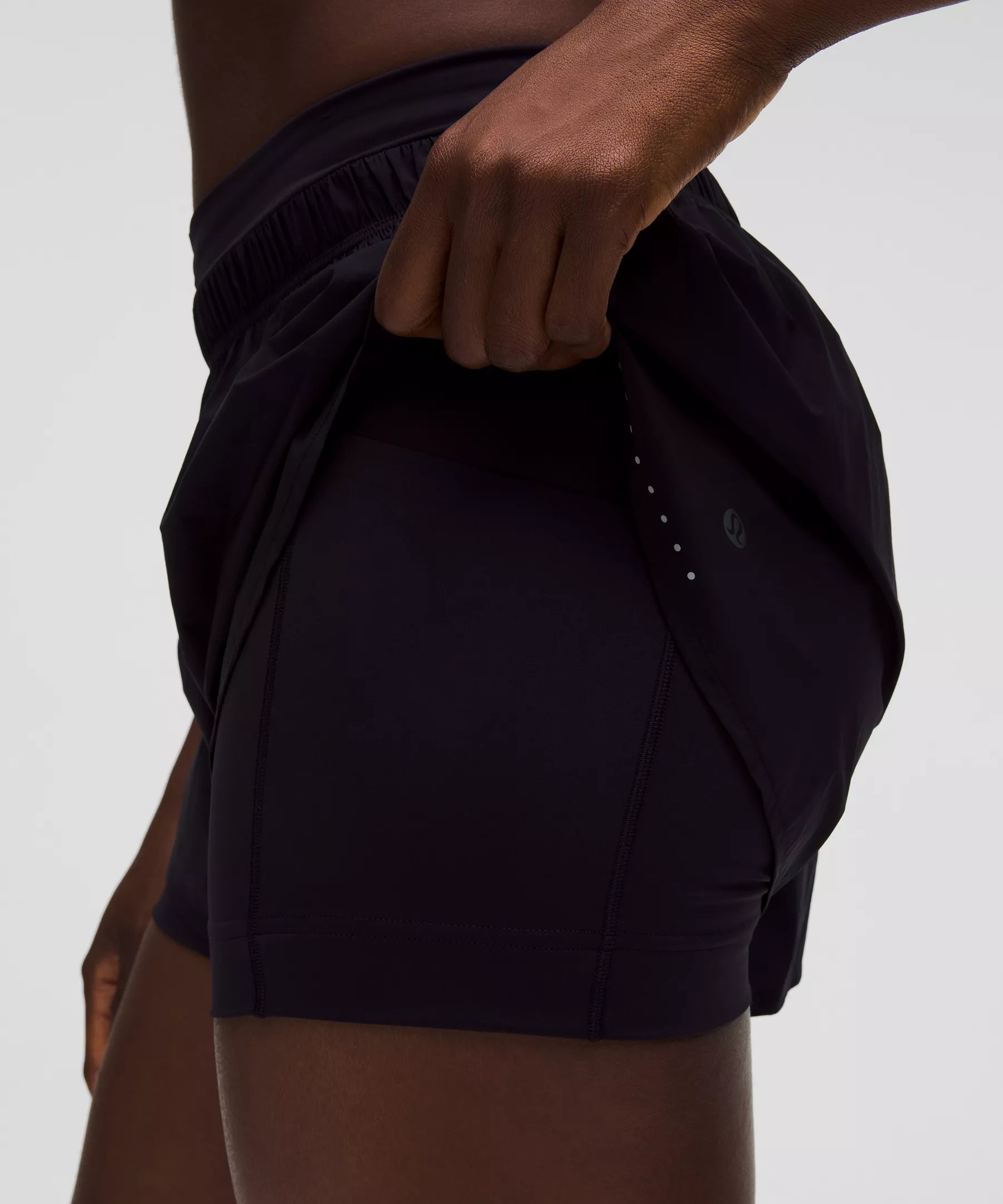 Translucent 2-in-1 High-Rise Short 3" - 6