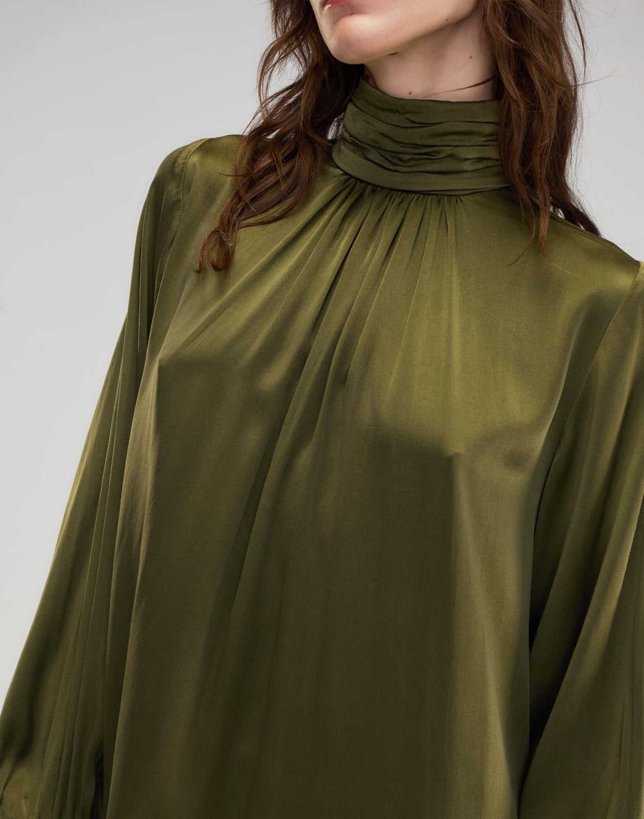 Monroe Silk Charmeuse Dress - 7