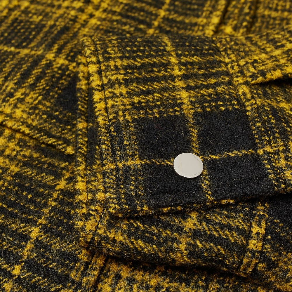 Wooyoungmi Quilted Check Shirt Jacket - 3