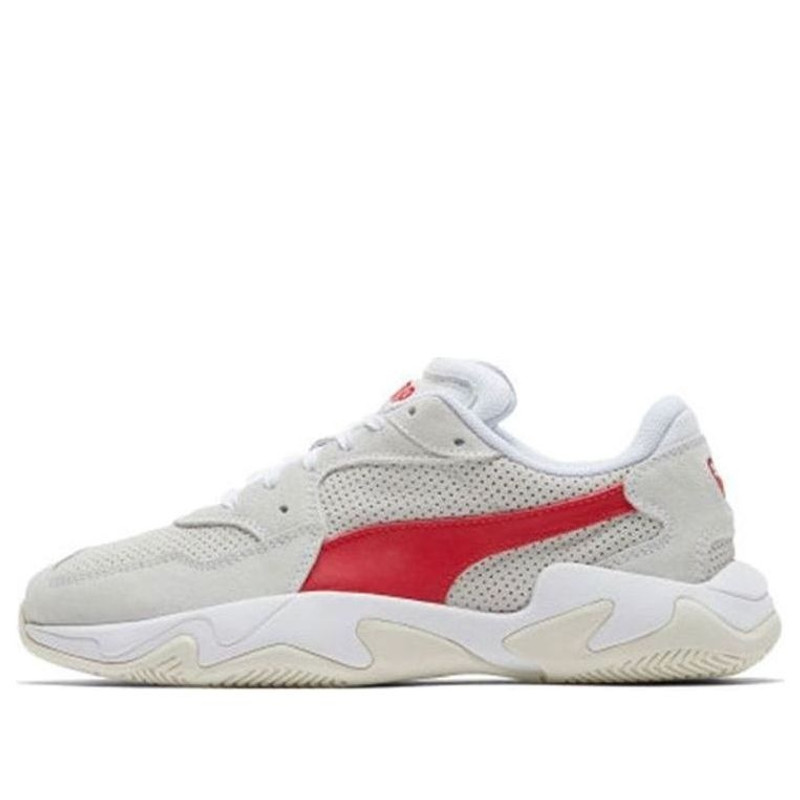 PUMA STORM STREET Trainers 'White Red' 369798-01 - 1
