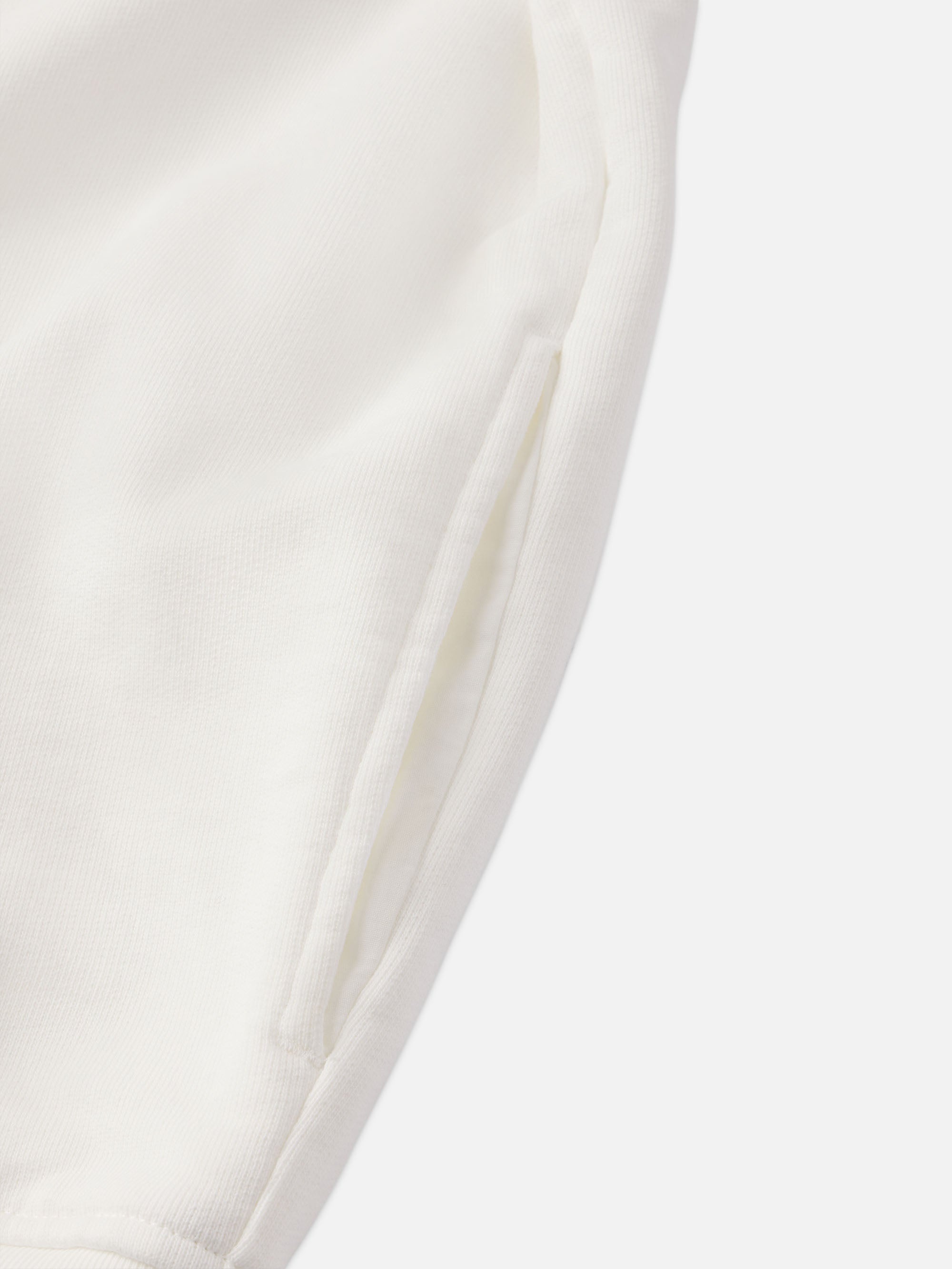 Ritz Unisex Tonal Logo Crewneck in Cream - 4