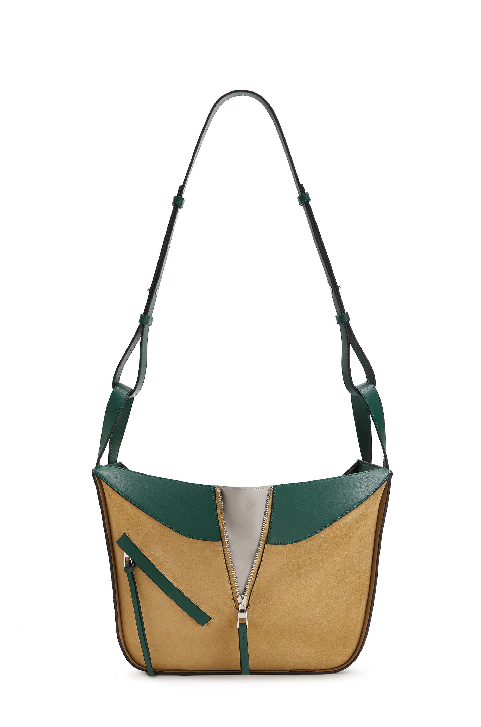 Small L.A. Series Hammock bag in classic calfskin and suede - 6