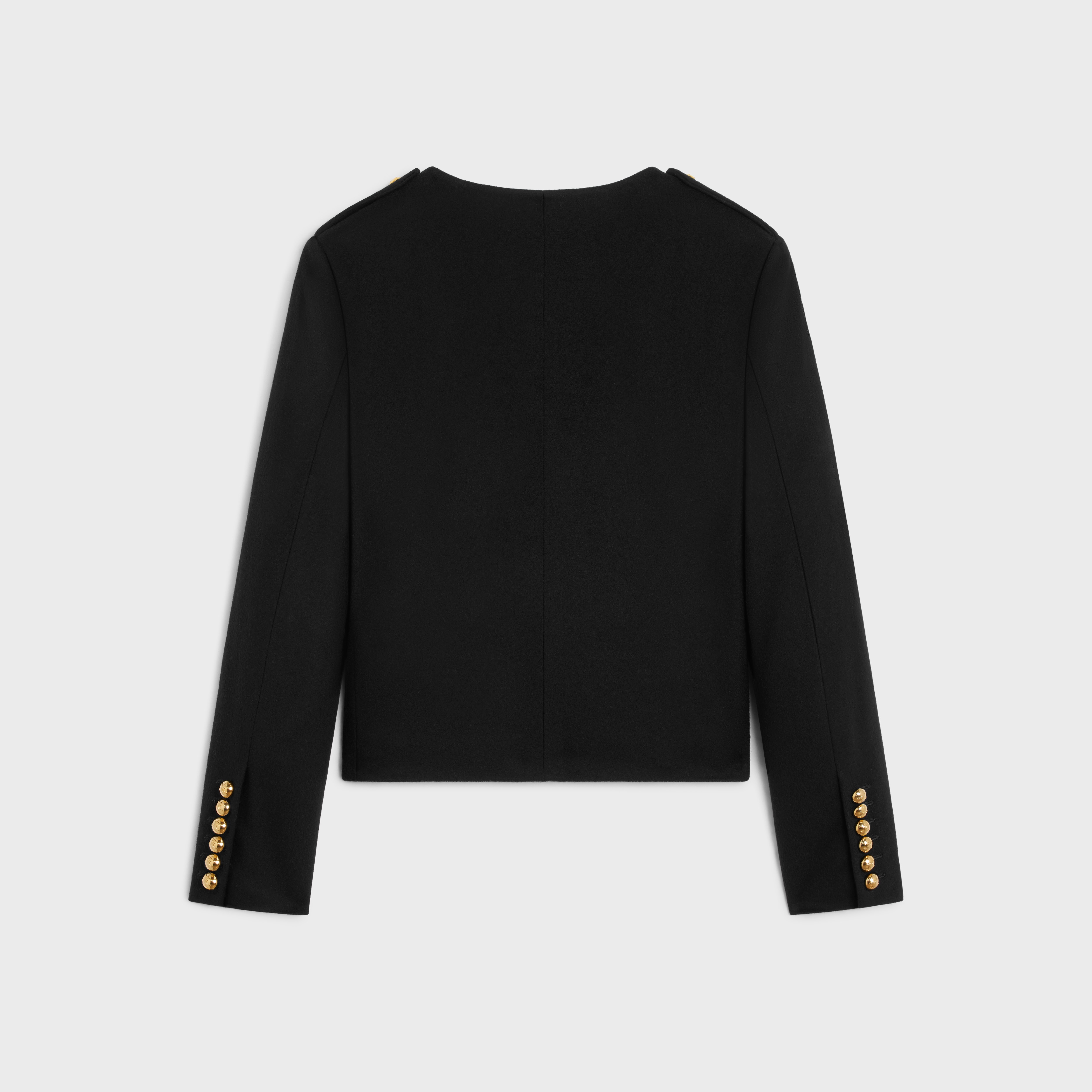 Military jacket in wool cloth - 2