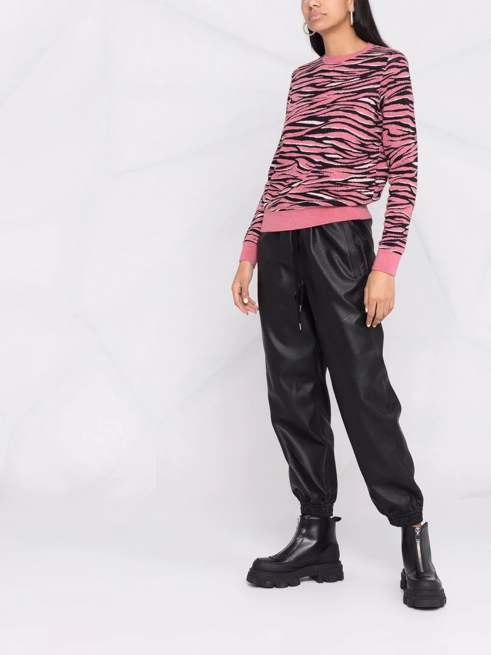 Kira faux leather trousers - 6
