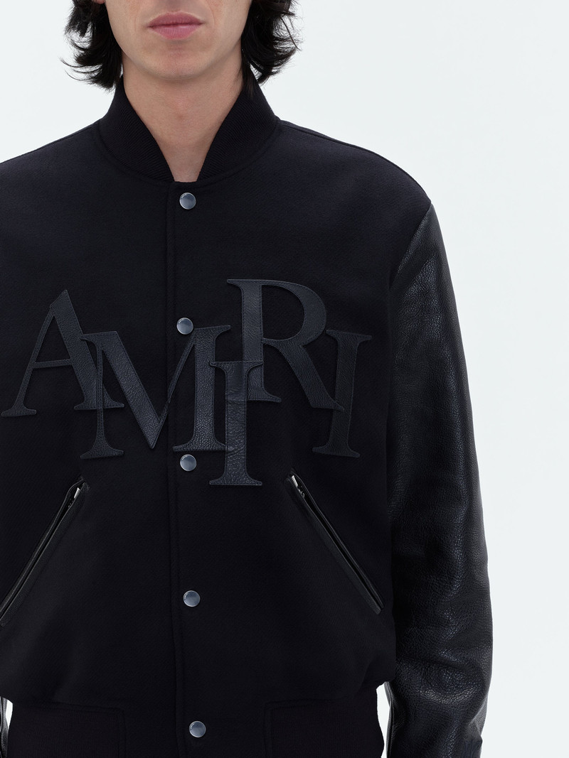 AMIRI STAGGERED VARSITY JACKET 6