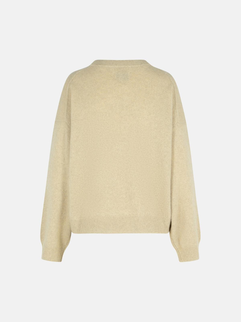 Loulou de Saison MELANGE ROCK WOOL BLEND SWEATER outlook