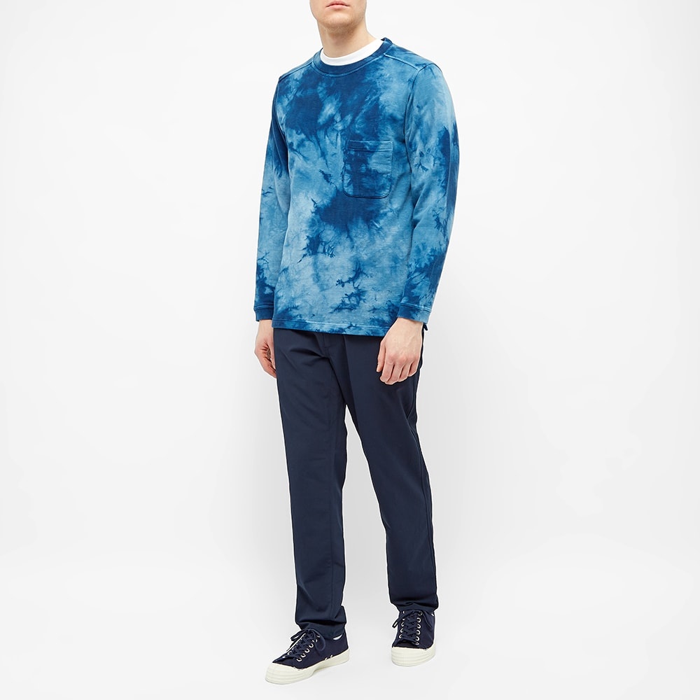 Blue Blue Japan Tie Dyed Crew Sweat - 5