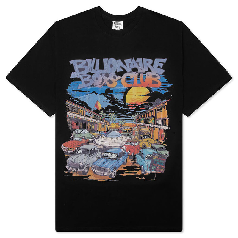 PARTAY OVERSIZED TEE - BLACK 1