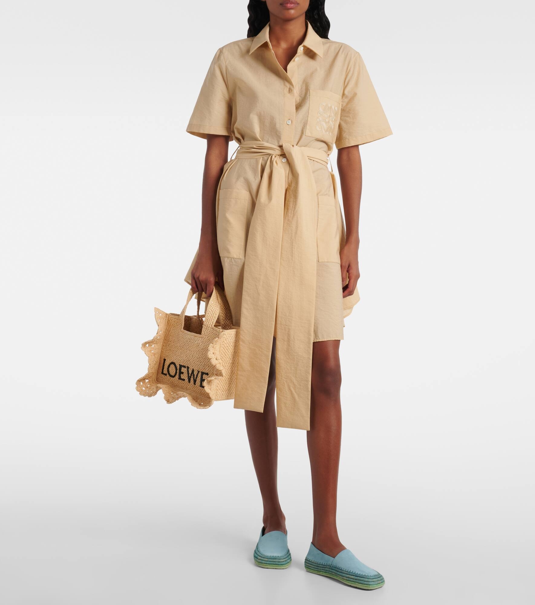Paula's Ibiza Loewe Font Small tote bag - 5