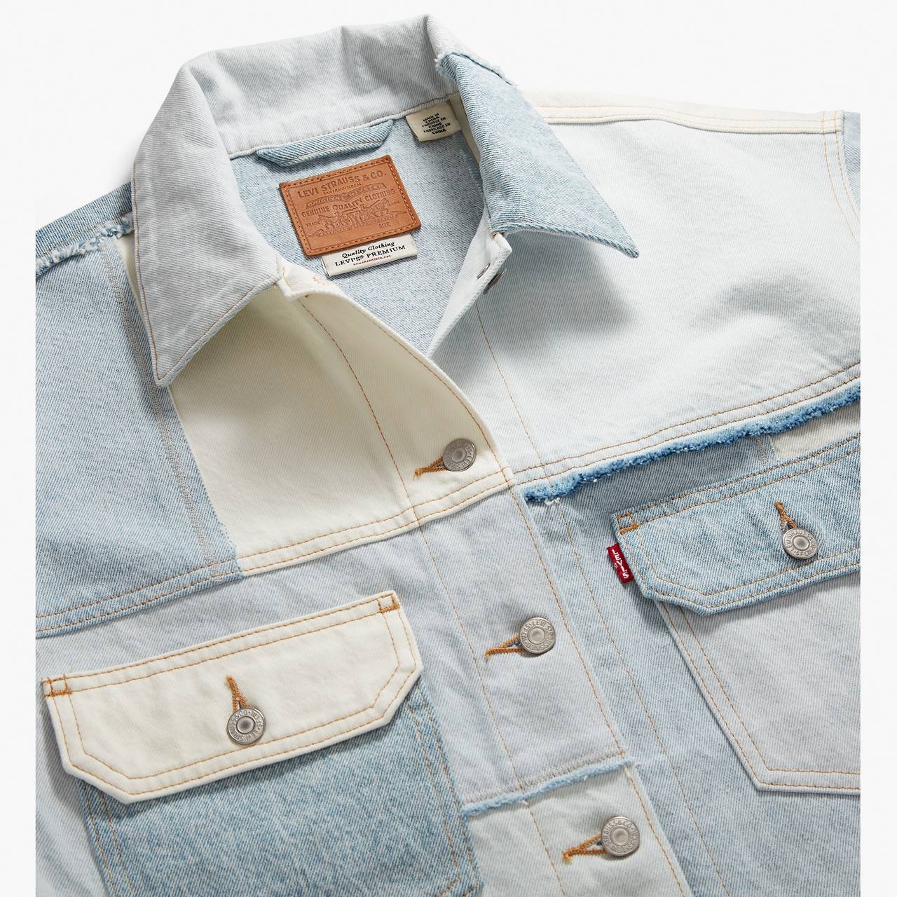 90S PIECED TRUCKER JACKET - 7