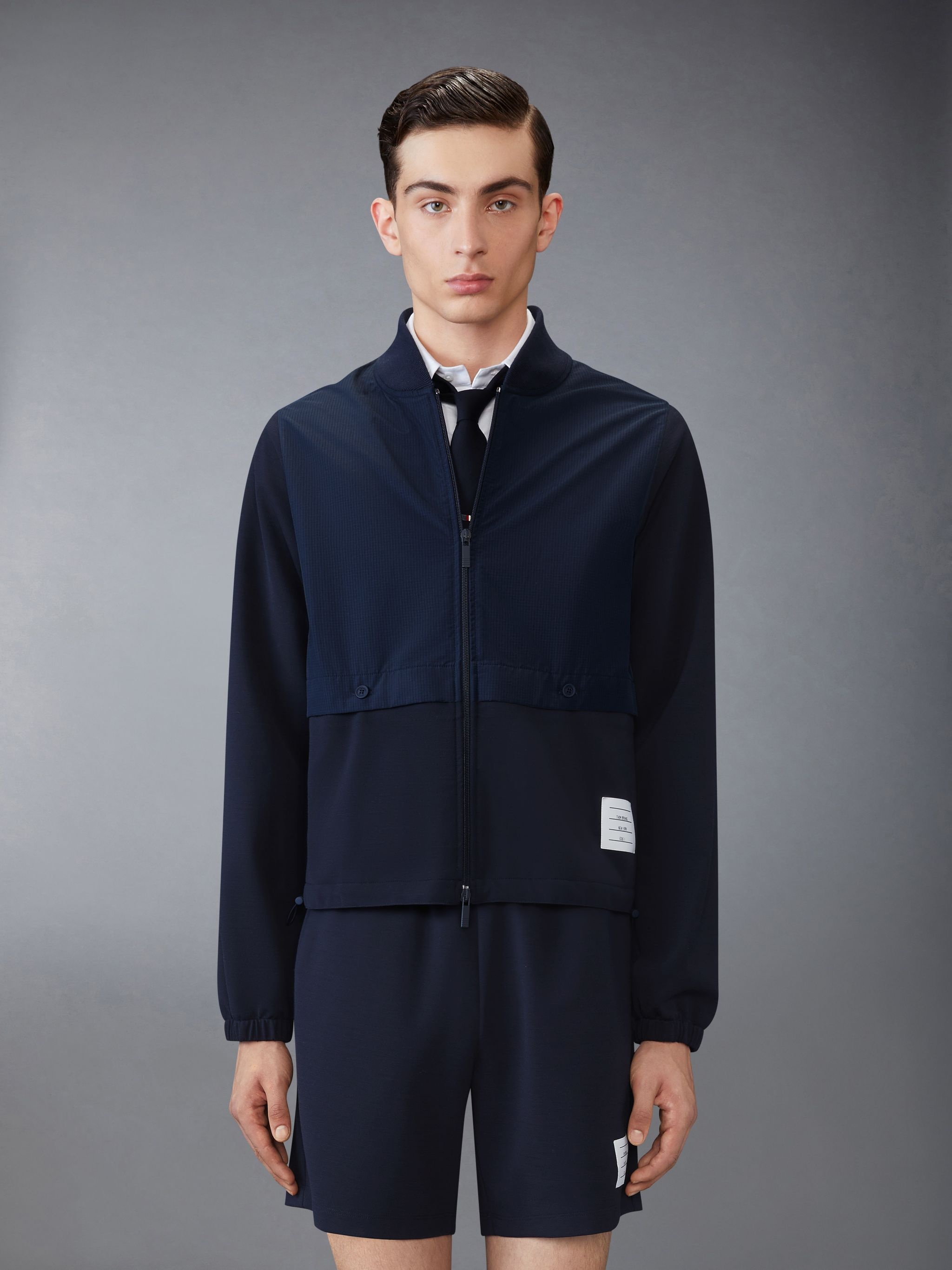 Ripstop Wool Tech Milano Bomber - 1