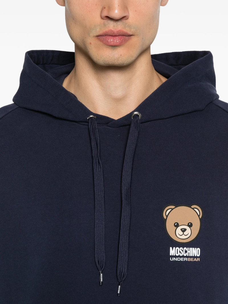 Moschino Moschino Bear-print Hoodie outlook