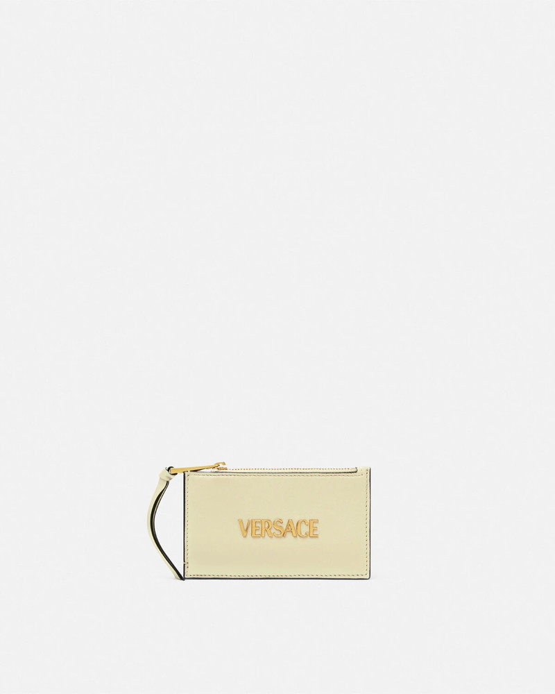 Versace Tag Zip Card Holder 1