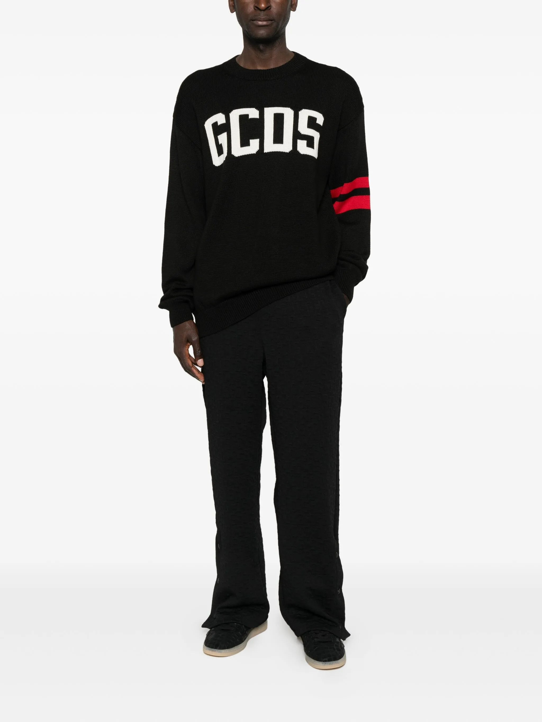 Gcds Logo-detailing Striped Sweater - 3