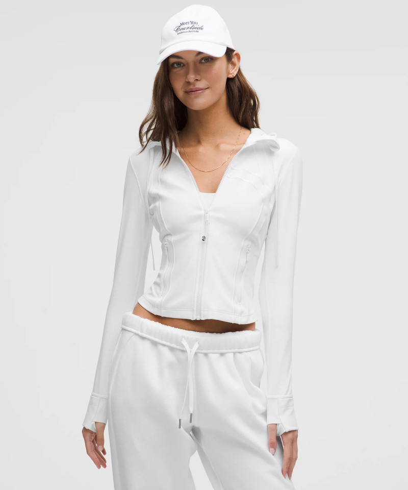 Define Cropped Hooded Jacket *Nulu 1