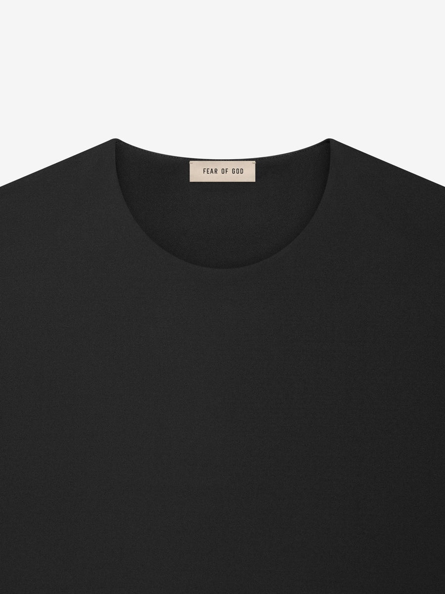 Wool Crepe Tee - 3