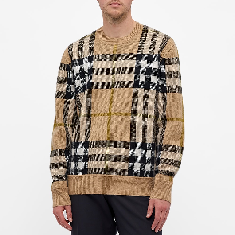 Burberry Nixon Large Check Cashmere Knit - 4