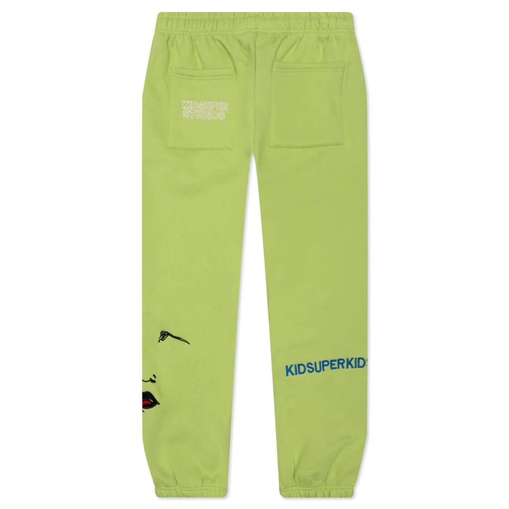 SUPER SWEATPANTS - LIMEADE - 2