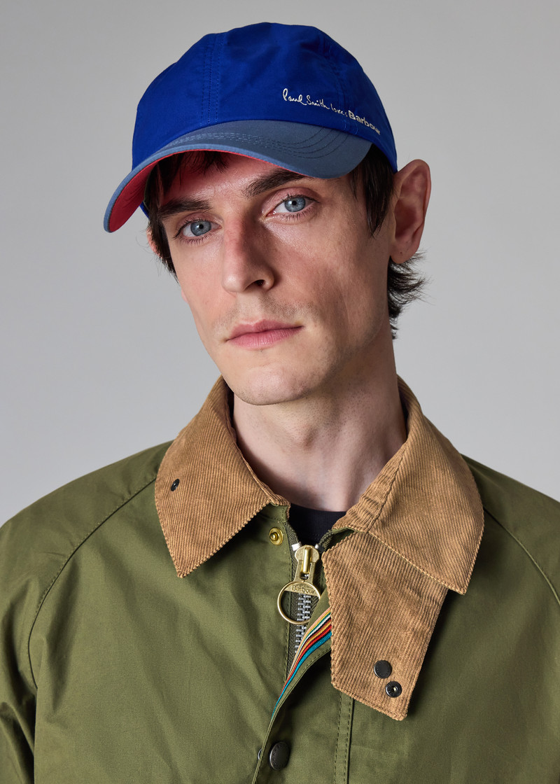 Paul Smith loves Barbour - Royal Blue Cap 8