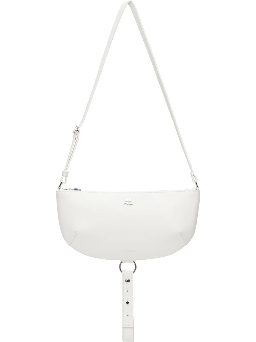 White Holy Eclipse Leather Bag - 1