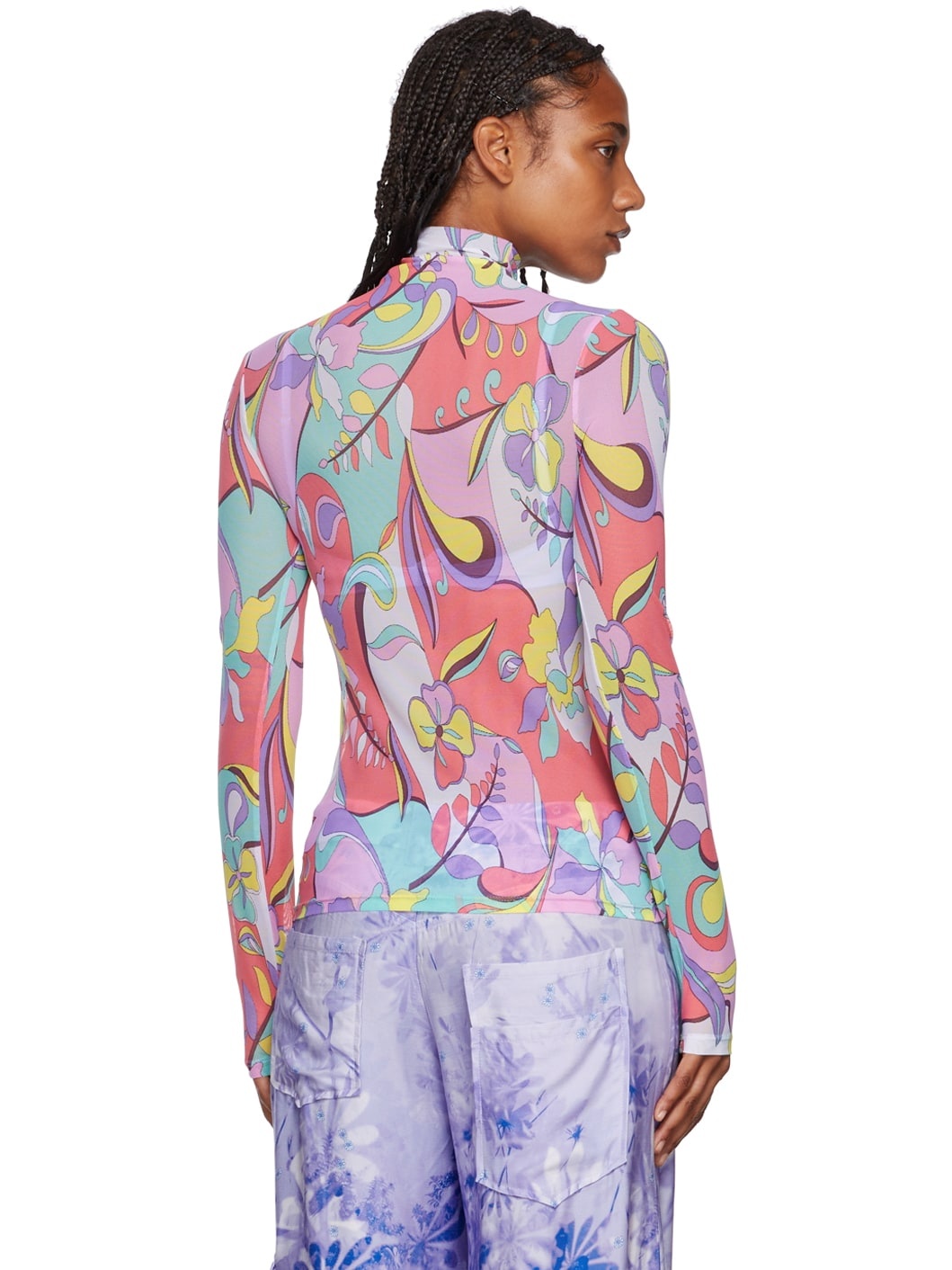 Multicolor Cardio Nova Turtleneck - 3