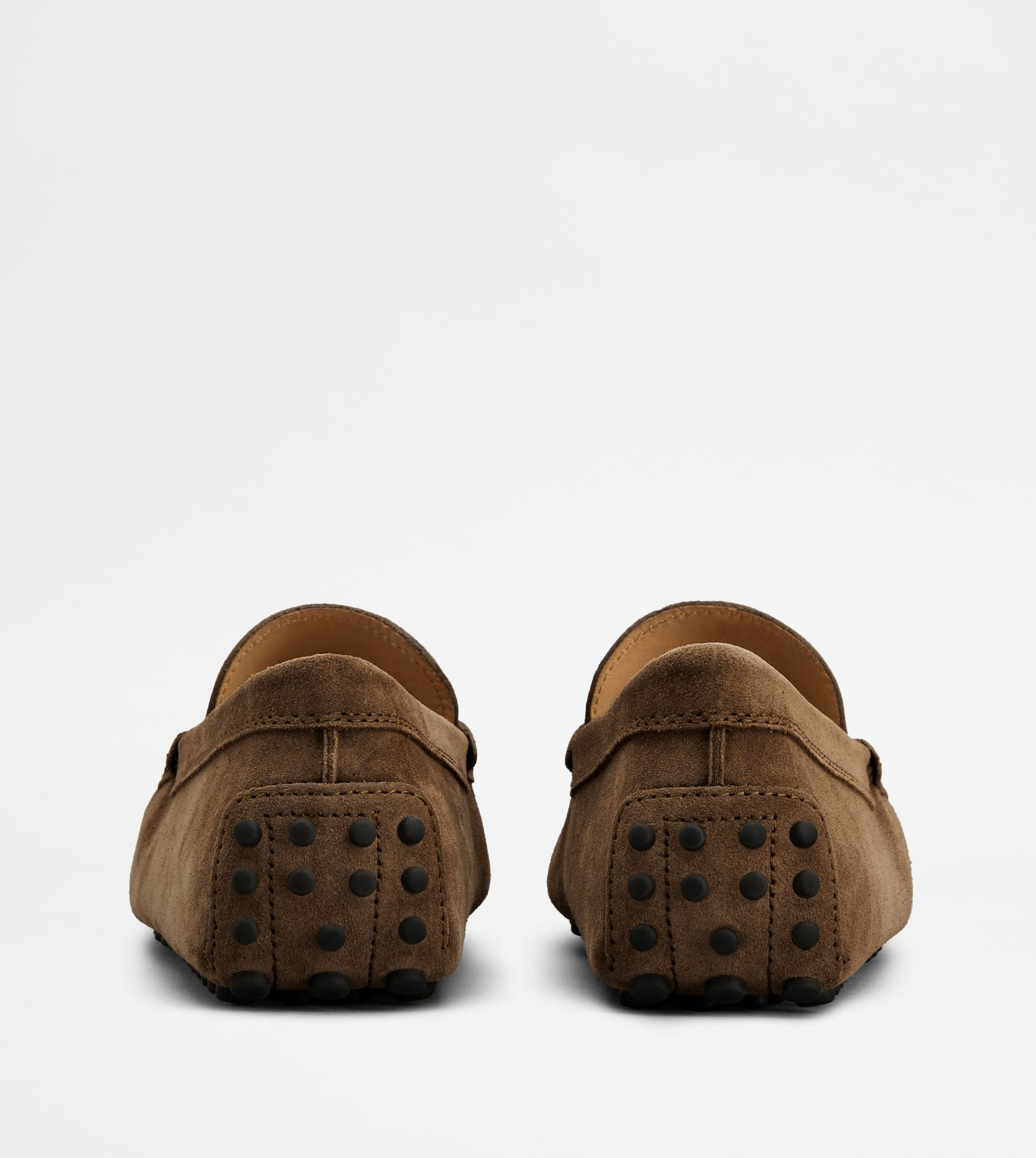 GOMMINO DRIVING SHOES IN SUEDE - BROWN - 3