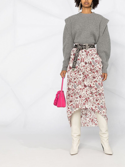 Isabel Marant Ginkinali floral-print skirt outlook