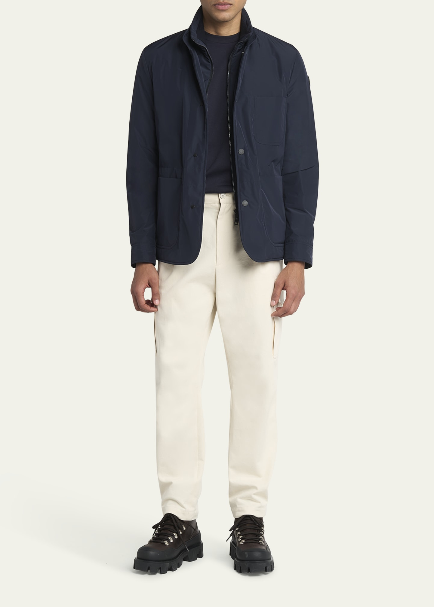 Men's Edit Navy Brieuc Jacket - 2