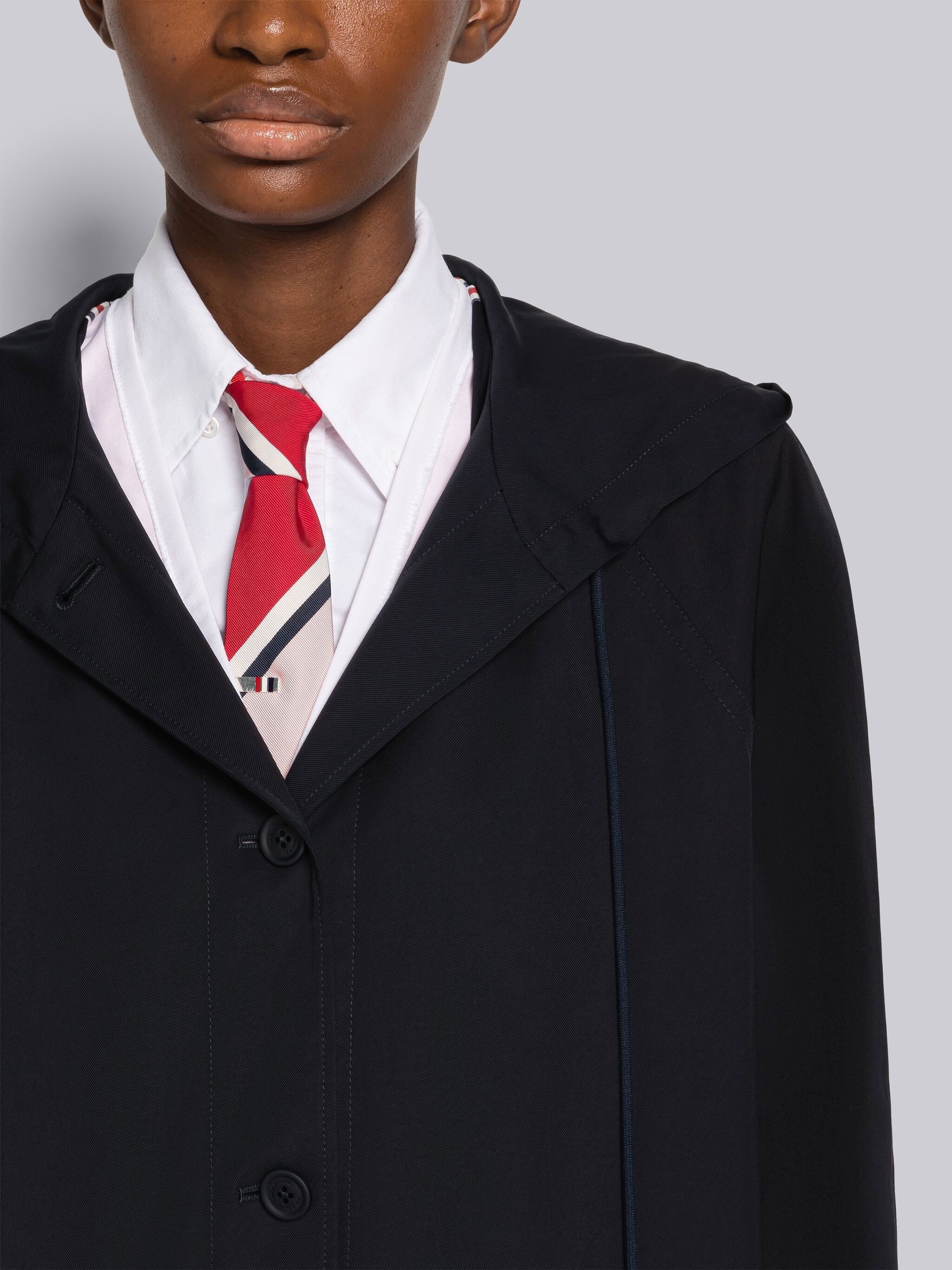 Nylon Tech Hooded Parka - 5