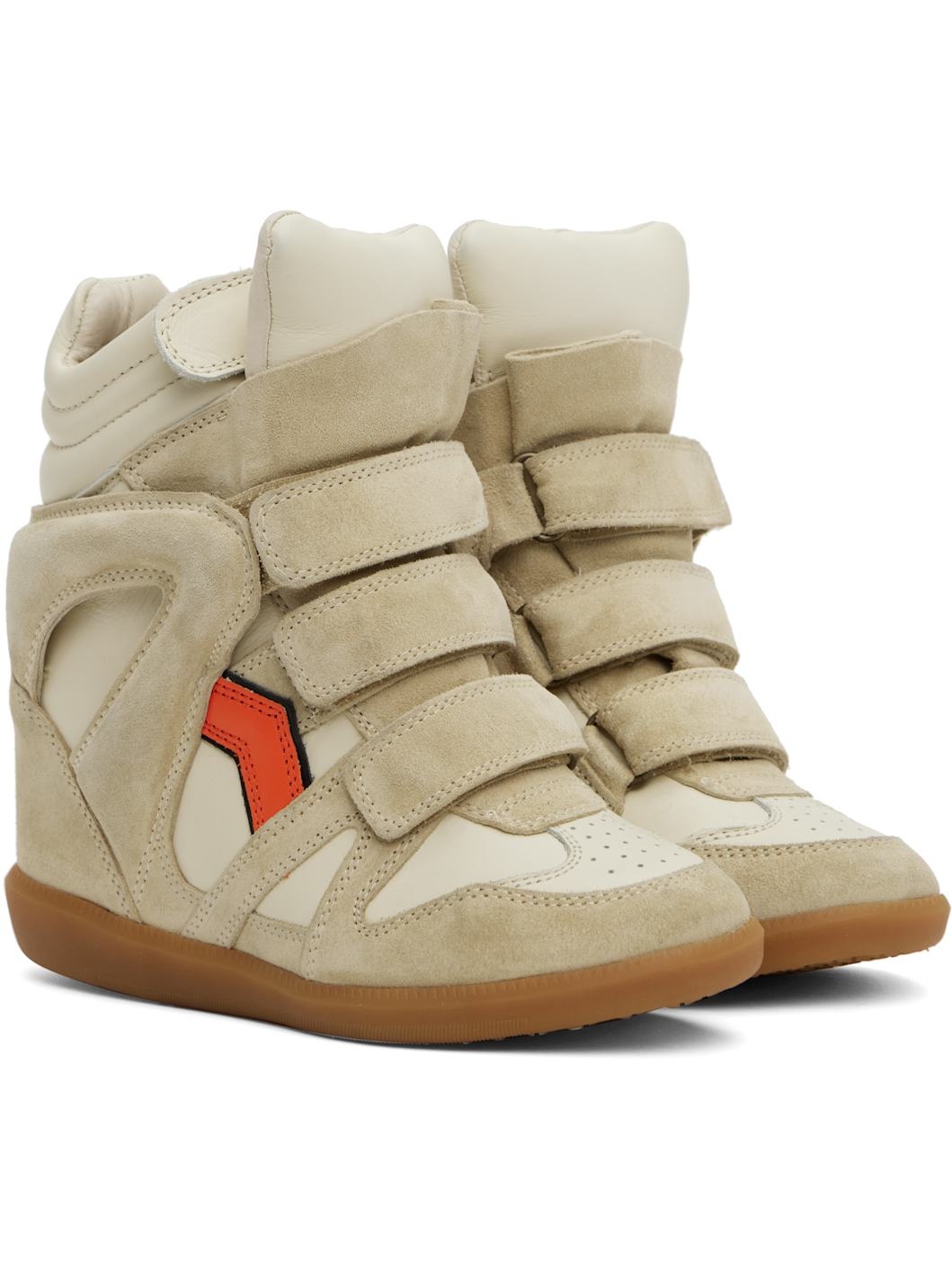 Beige Bekett Sneakers - 4