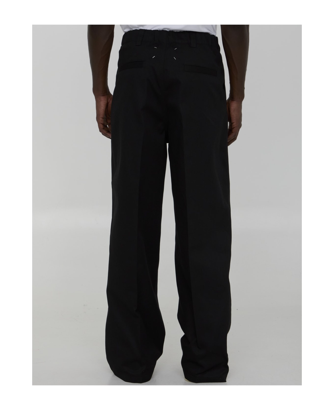 Trousers In Cotton Blend - 4