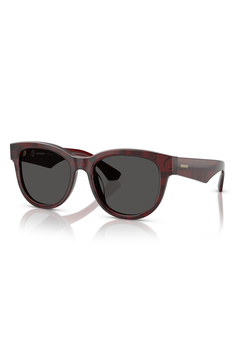 Burberry burberry 54mm Round Sunglasses in Matte Red at Nordstrom outlook