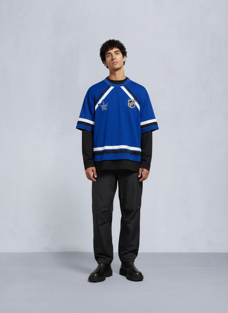 NHL X MOOSE KNUCKLES MAPLE LEAFS TEE 1