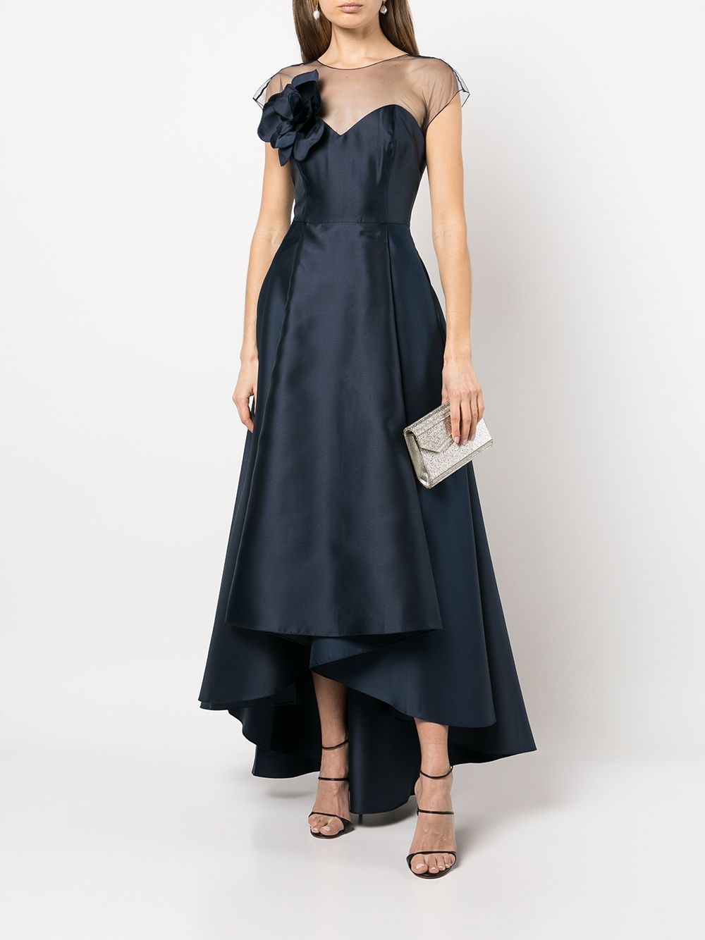 Blakely satin gown - 2