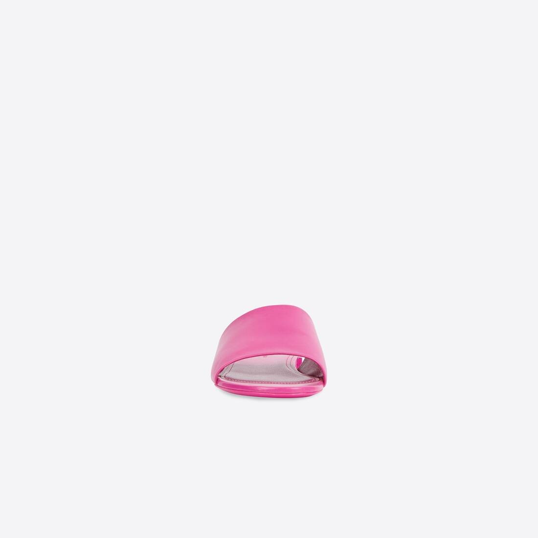 Women's Box Mule in Fuchsia - 3