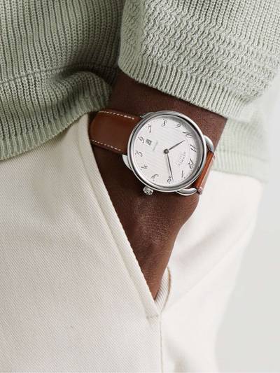 Hermès Arceau Automatic 40mm Stainless Steel and Leather Watch, Ref. No. 055473WW00 outlook