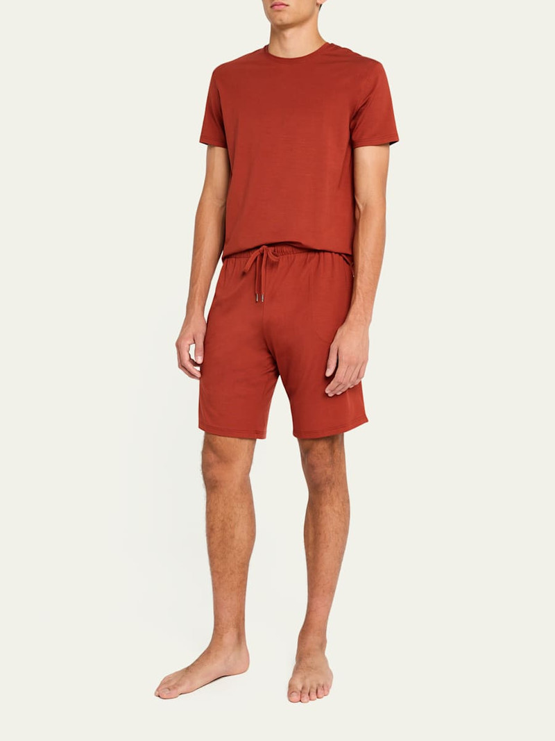 Derek Rose Men's Modal Stretch Drawstring Shorts outlook