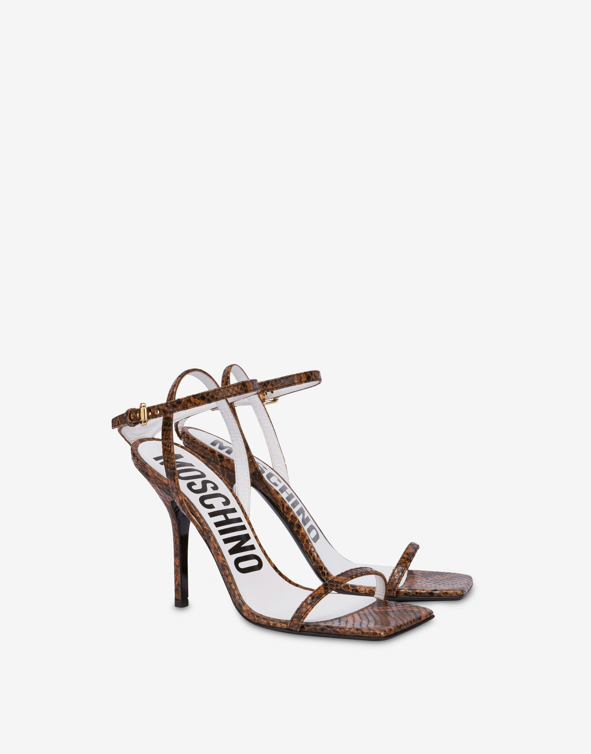 PYTHON PRINT CALF SANDALS TINA - 1