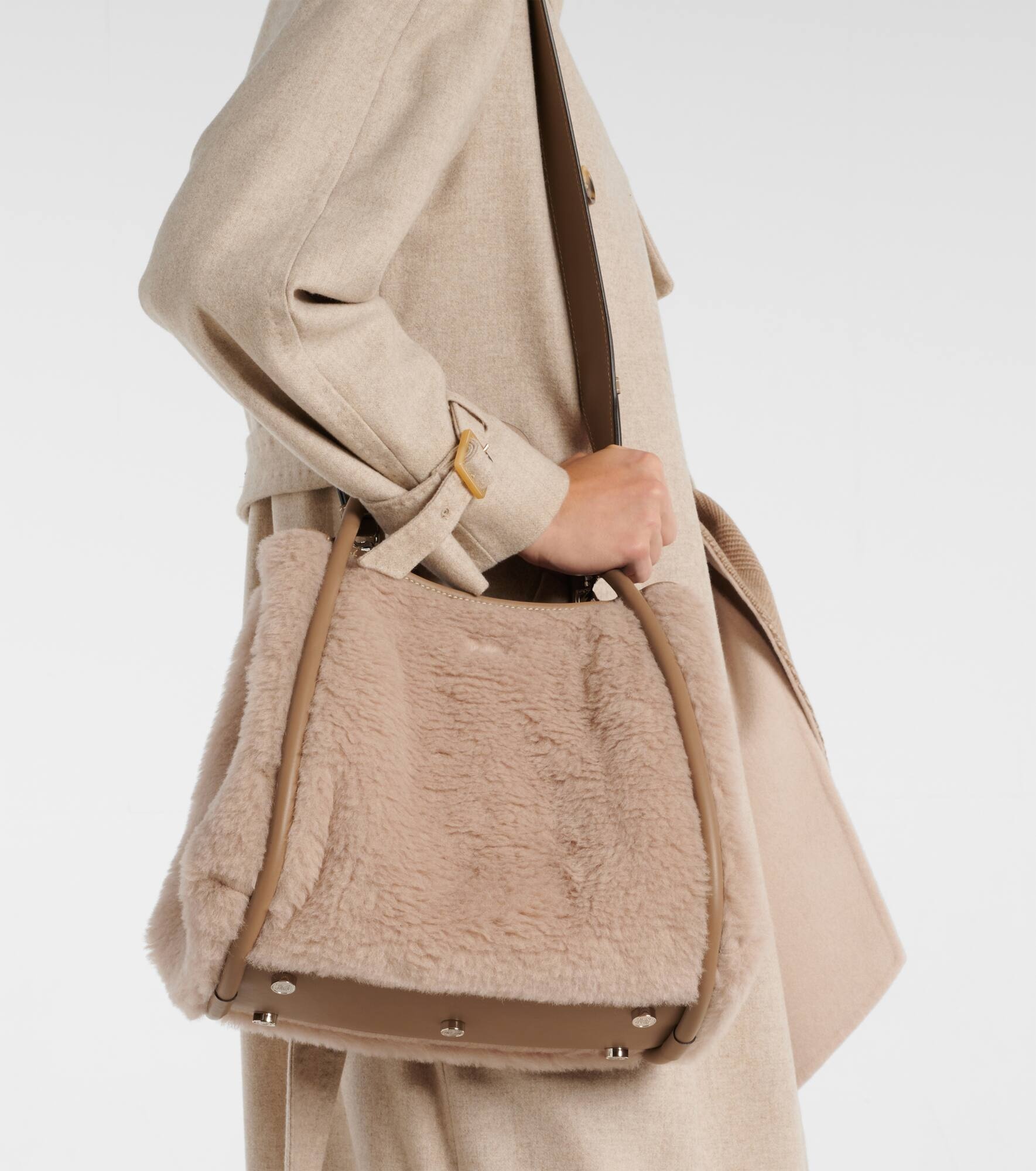 Marine Small teddy tote bag - 7