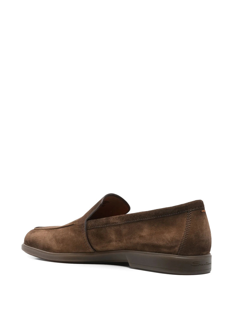 Santoni Suede Loafers outlook