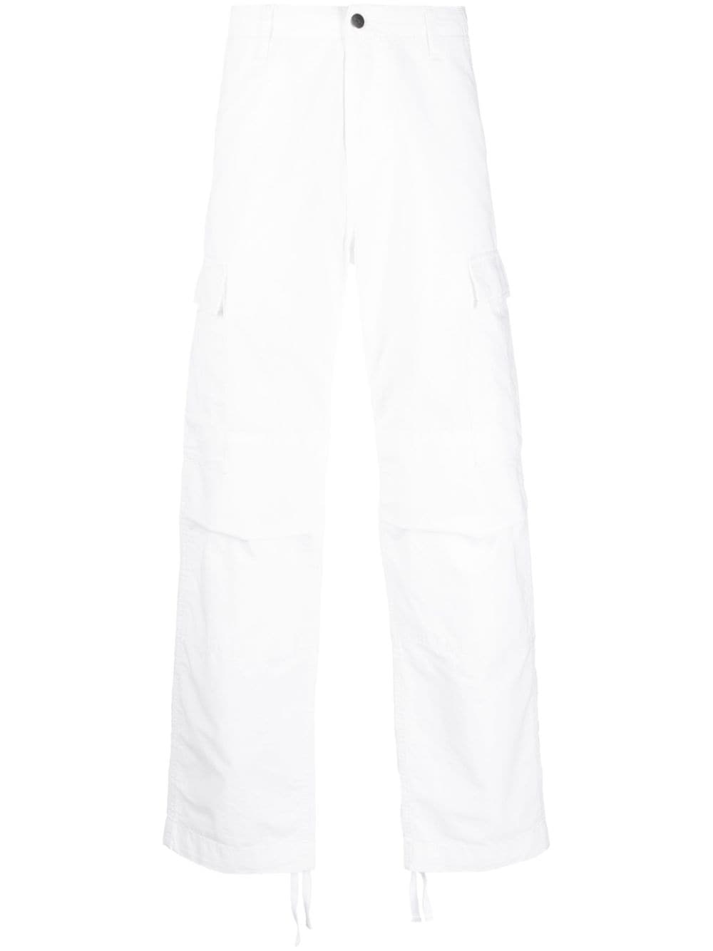 multi-pocket cotton cargo pants - 1