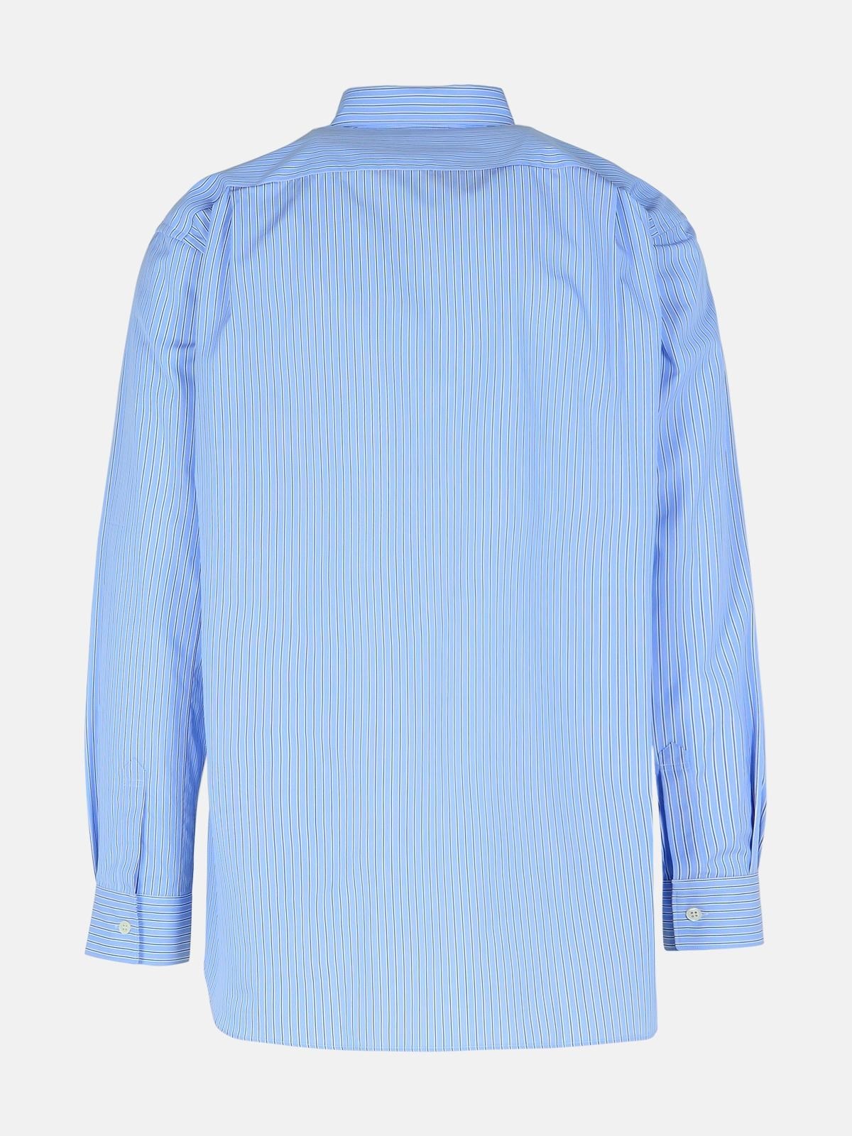 LIGHT BLUE COTTON SHIRT - 3