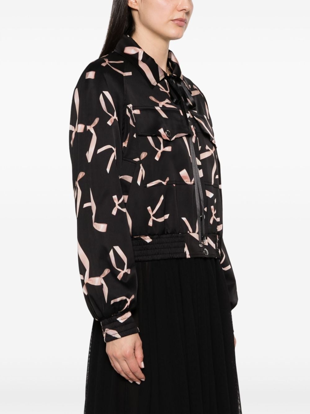 x Patrick McDowell printed bomber jacket - 3