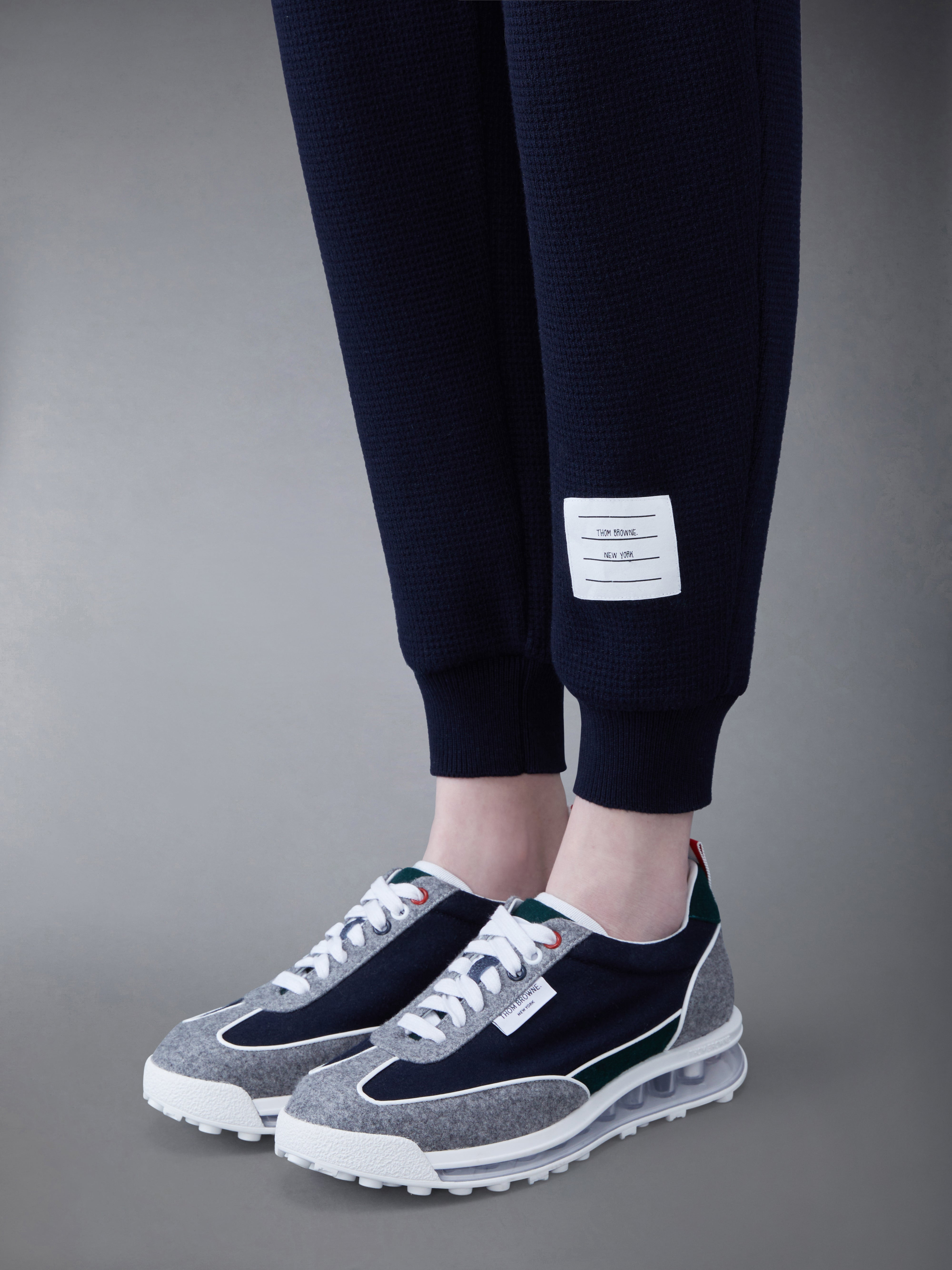 CASHMERE WAFFLE 2003 4-BAR SWEATPANTS - 4