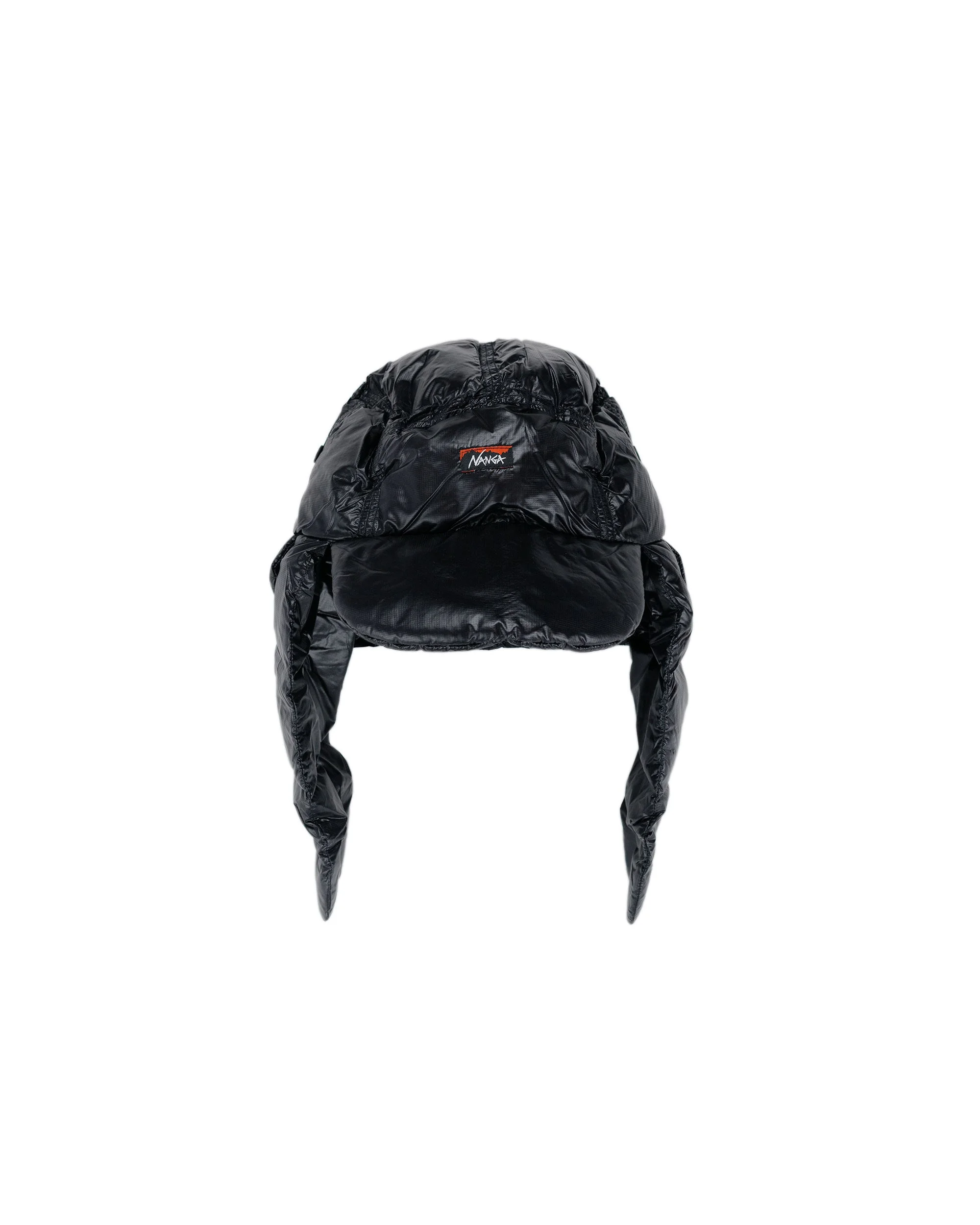 Mountain Lodge Down Ear Flap Cap Black - 1